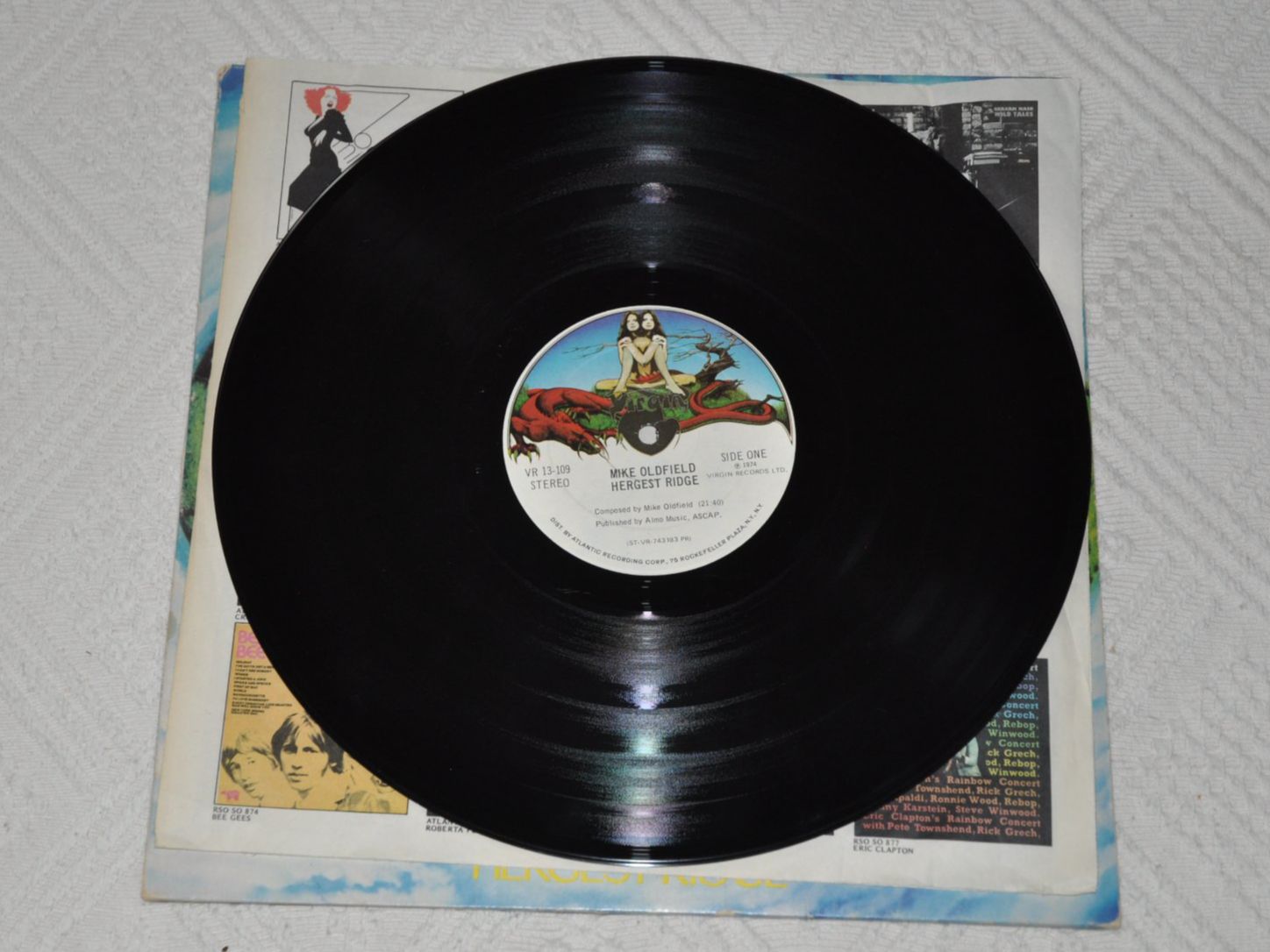 Dischi in vinile: LP Mike Oldfield - Hergest Ridge – Usato da Boll venduto da Theodora15 4