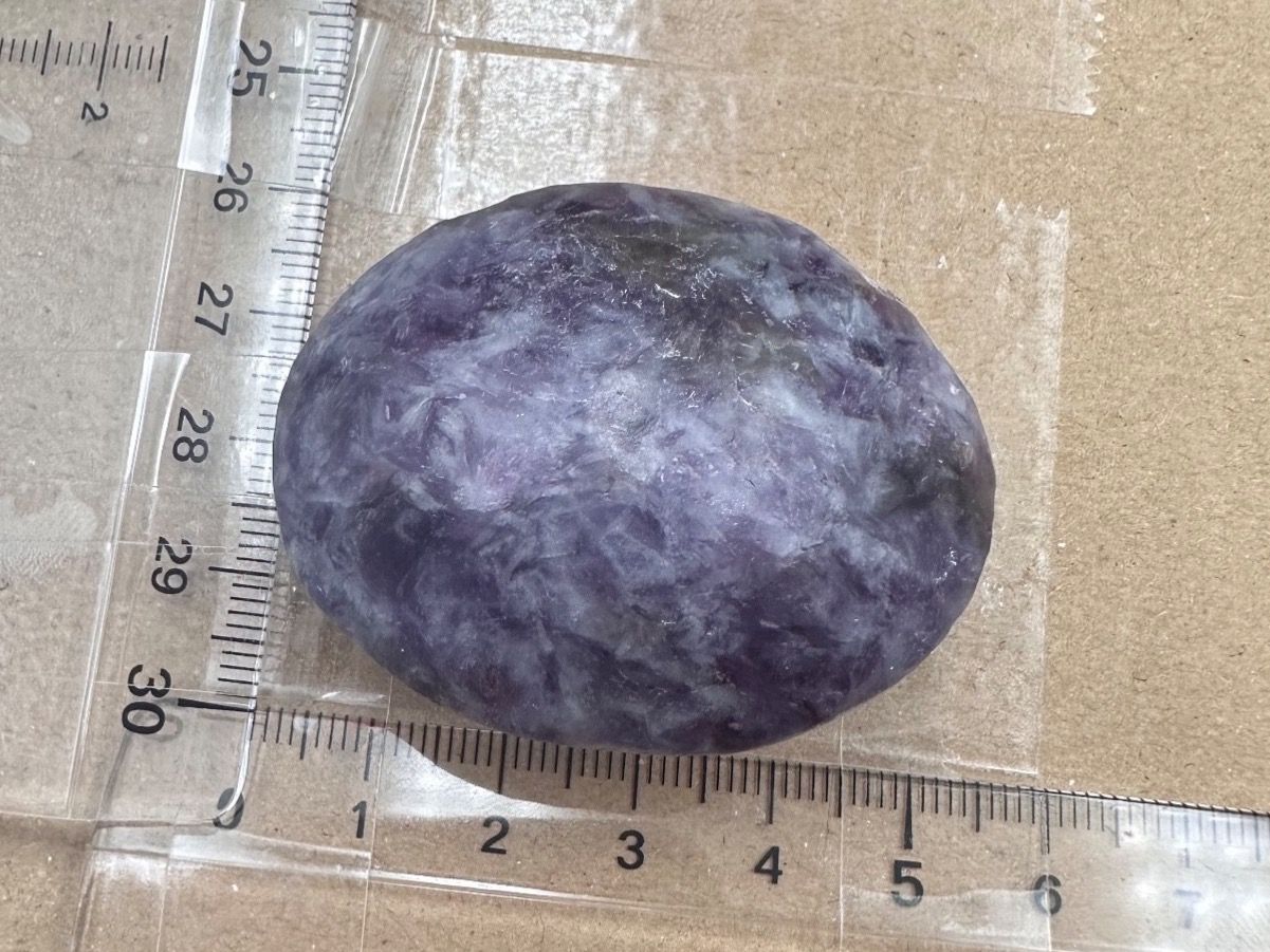 Minerali & Pietre curative: Lepidolith Handschmeichler Heilstein – Nuovo e nell'imballaggio originale da Männedorf venduto da Handschmeichler 4