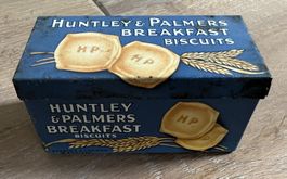 antike Blechdose Huntley & Palmers Reading & London 1922-33