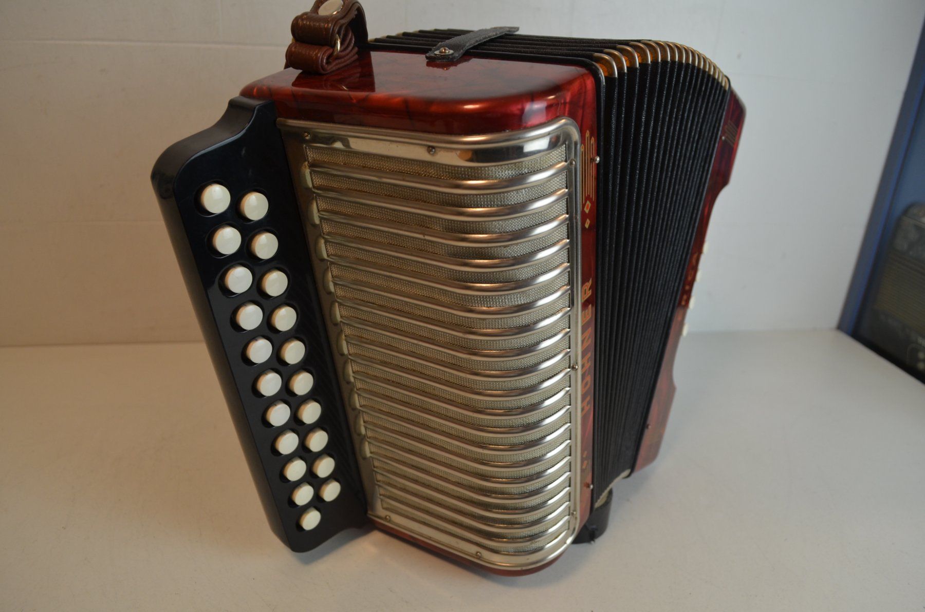 Hohner Strumenti musicali: Akkordeon diatonisch Hohner Erica – Usato da Zürich venduto da baumusik 5