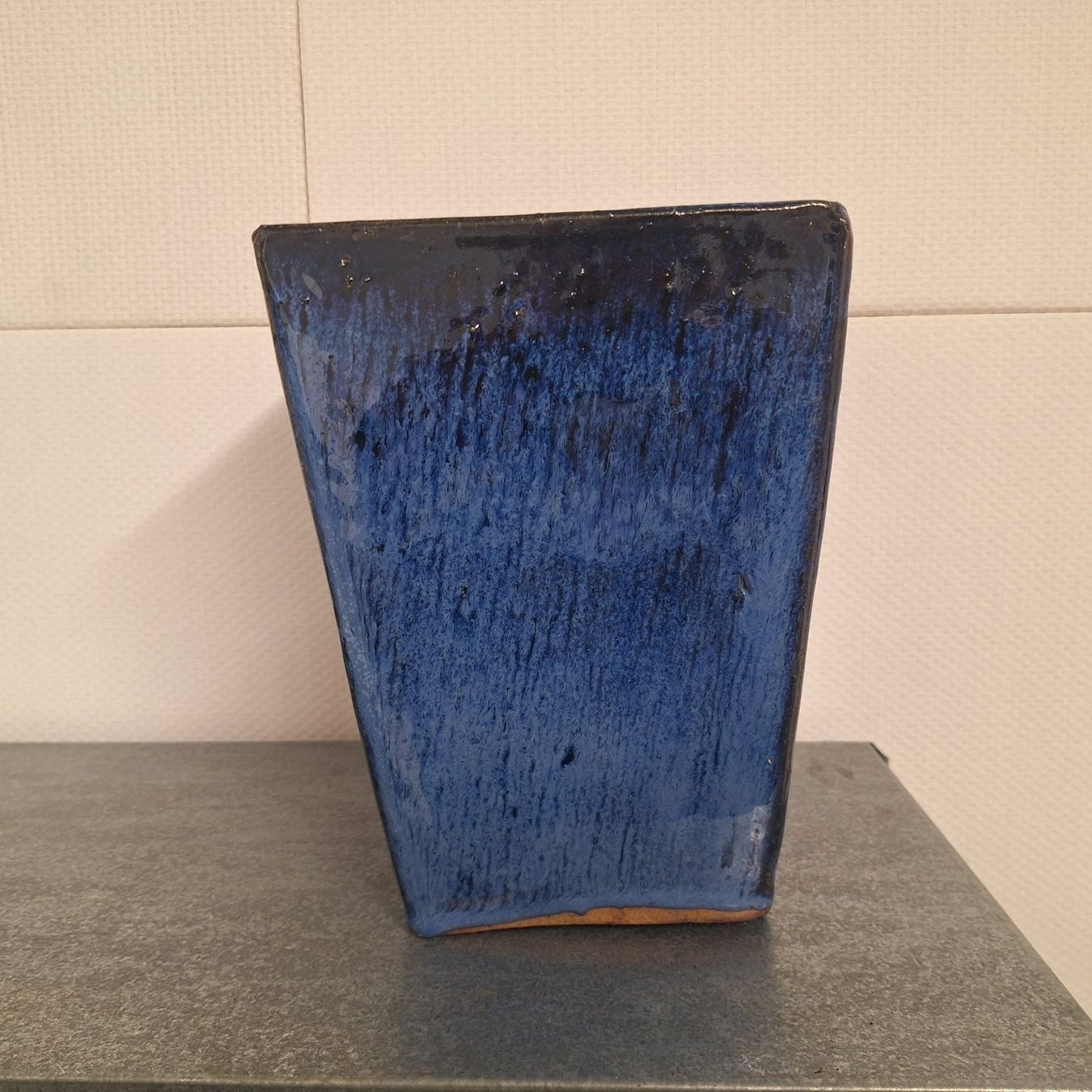 Vasi per fiori: Blumentopf; Übertopf; Keramiktopf, Topf blau – Usato da Spreitenbach venduto da misi.m 4