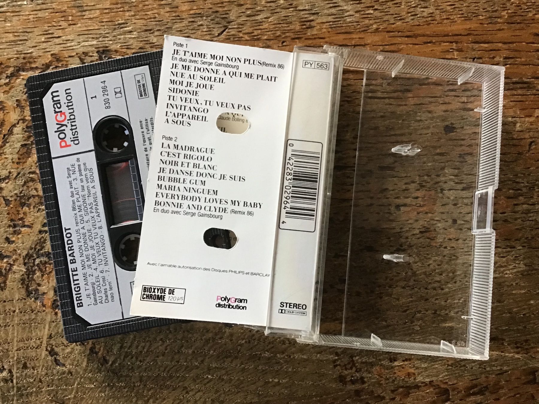 Kompaktkassetten: K7 musicassette Brigitte Bardot – Gebraucht aus Fully von Ruby97 1
