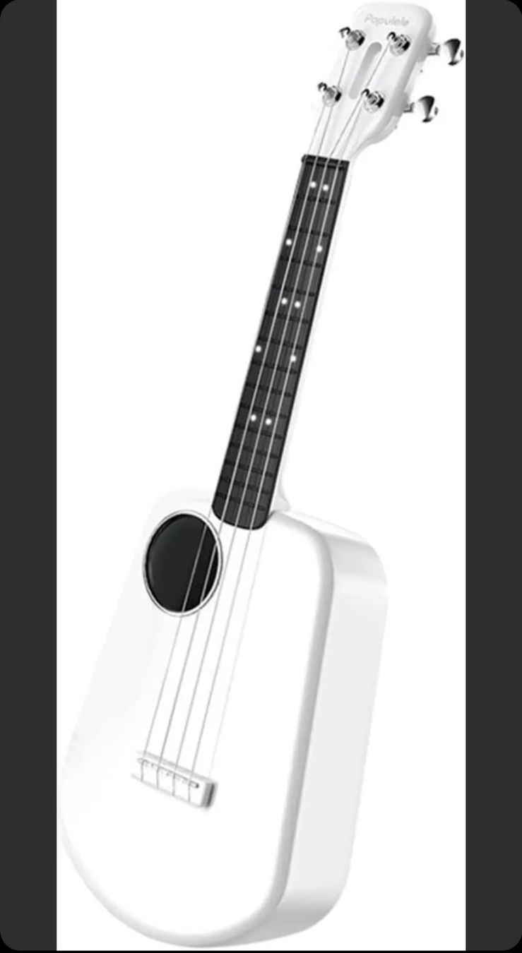 Strumenti musicali: Populele Plus Smart Ukulele white Konzert NEU/OVP – Nuovo e nell'imballaggio originale da Kaiseraugst venduto da Amante85