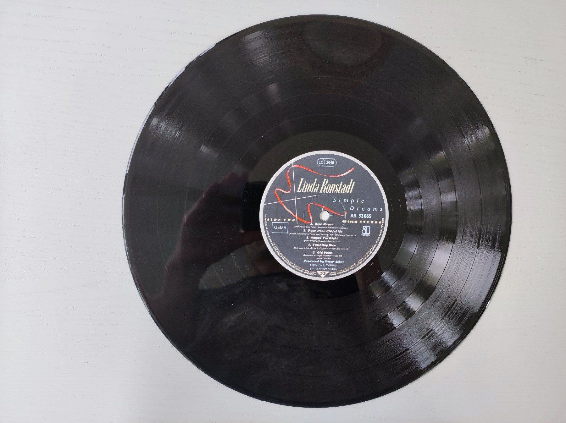 Dischi in vinile: Linda Ronstadt - Simple Dreams – Usato da Baden venduto da wenkst 3