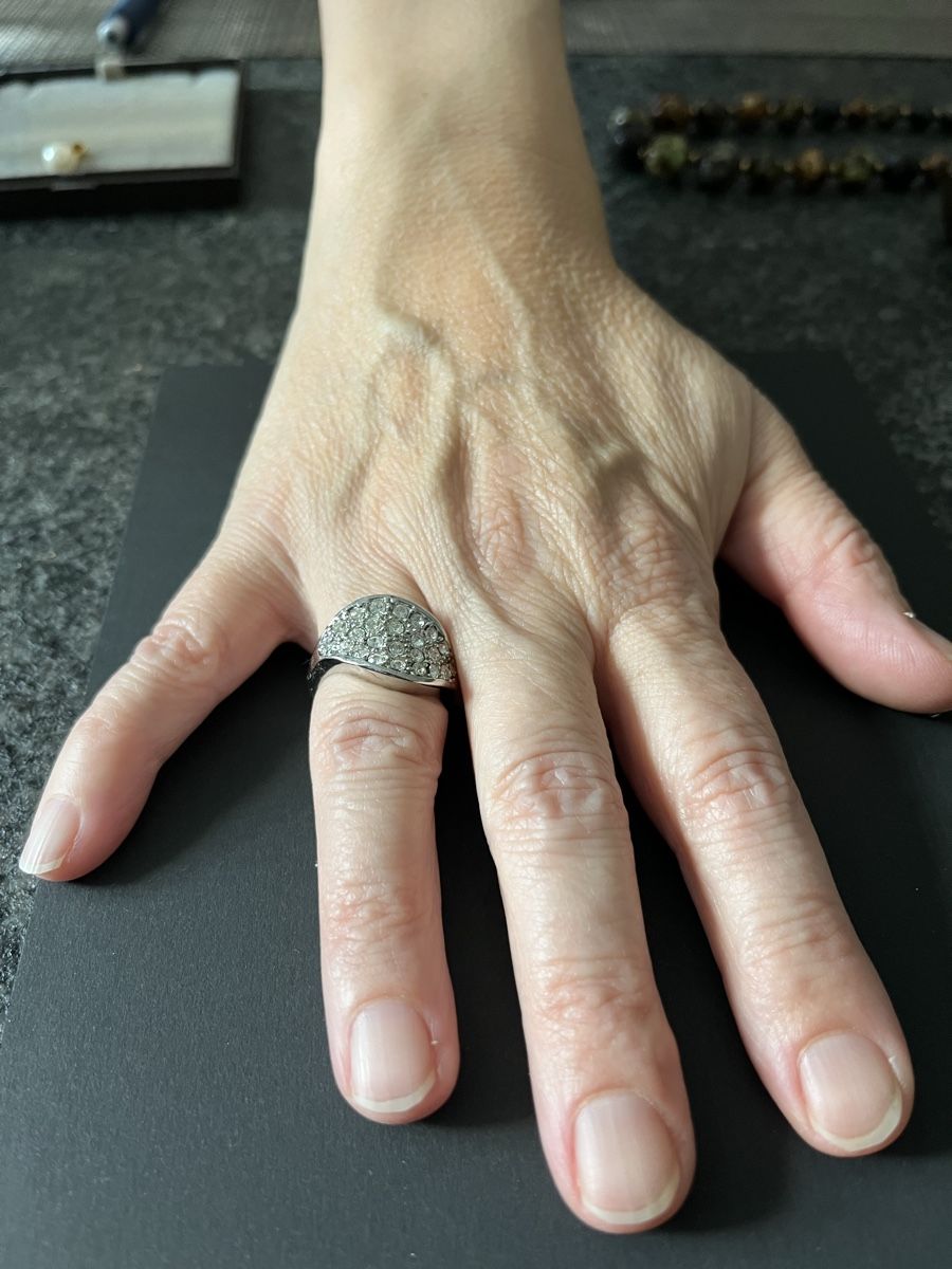 Sonstiger Schmuck: Modeschmuck Konvolut, Ring, Ohrringe, Kette, Brosche – Gebraucht aus Illnau von Django18 4