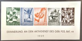 Soldatenmarke 2.WK, Gebirgs Füsilier Bat 44, Wi Inf 337a