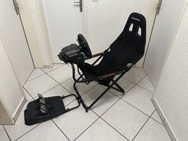 Lenkrad Logitech G923 + Playseat challenge faltbar 