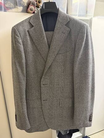 Suit Supply Anzug (Grau, kariert)