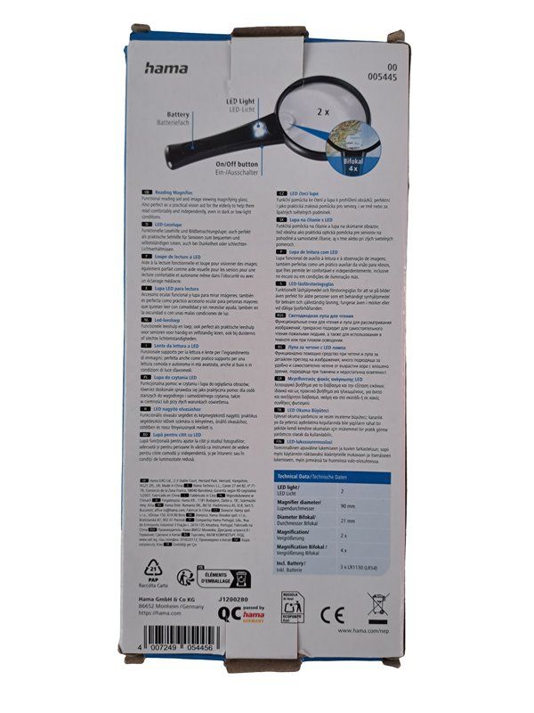 Sonstiges zu Optik: HAMA Lupe Basic 90 Led – Neu (gemäss Beschreibung) aus Männedorf von Restwert_Maennedorf 3