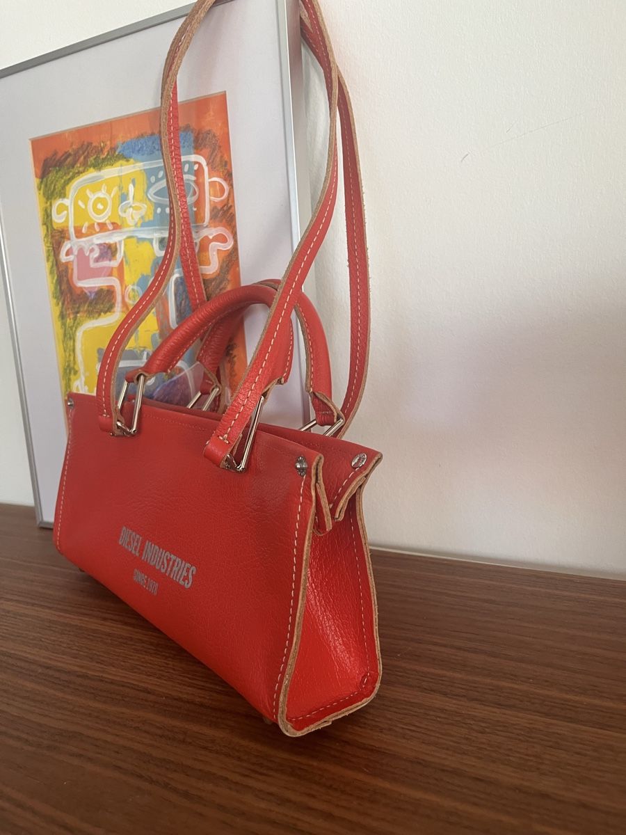 Diesel Borse da donna: Diesel red leather bag – Nuovo (secondo la descrizione) da Zürich venduto da ler_p76p 1