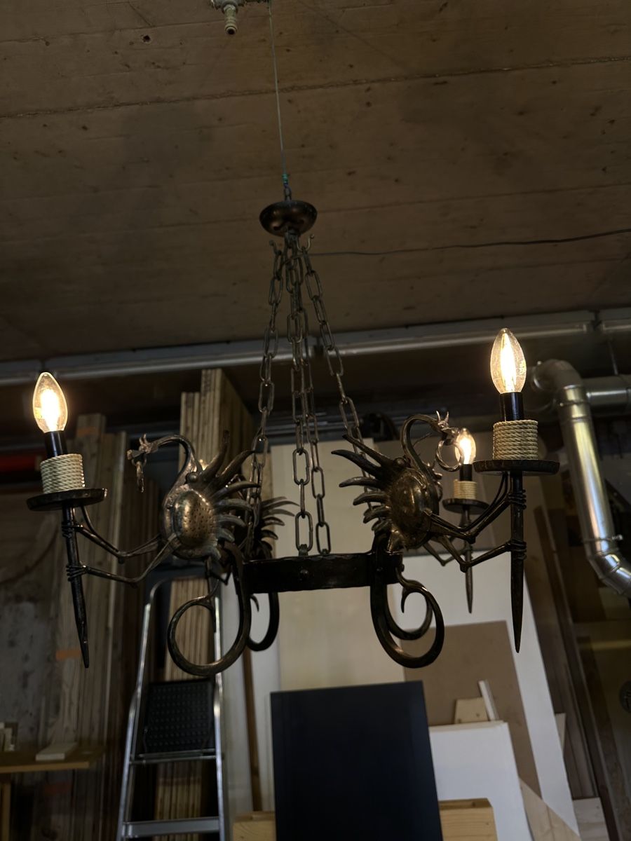 Lampadari & plafoniere: UNIKAT Hängelampe Vintage – Usato da Bulle venduto da asa_6vs5