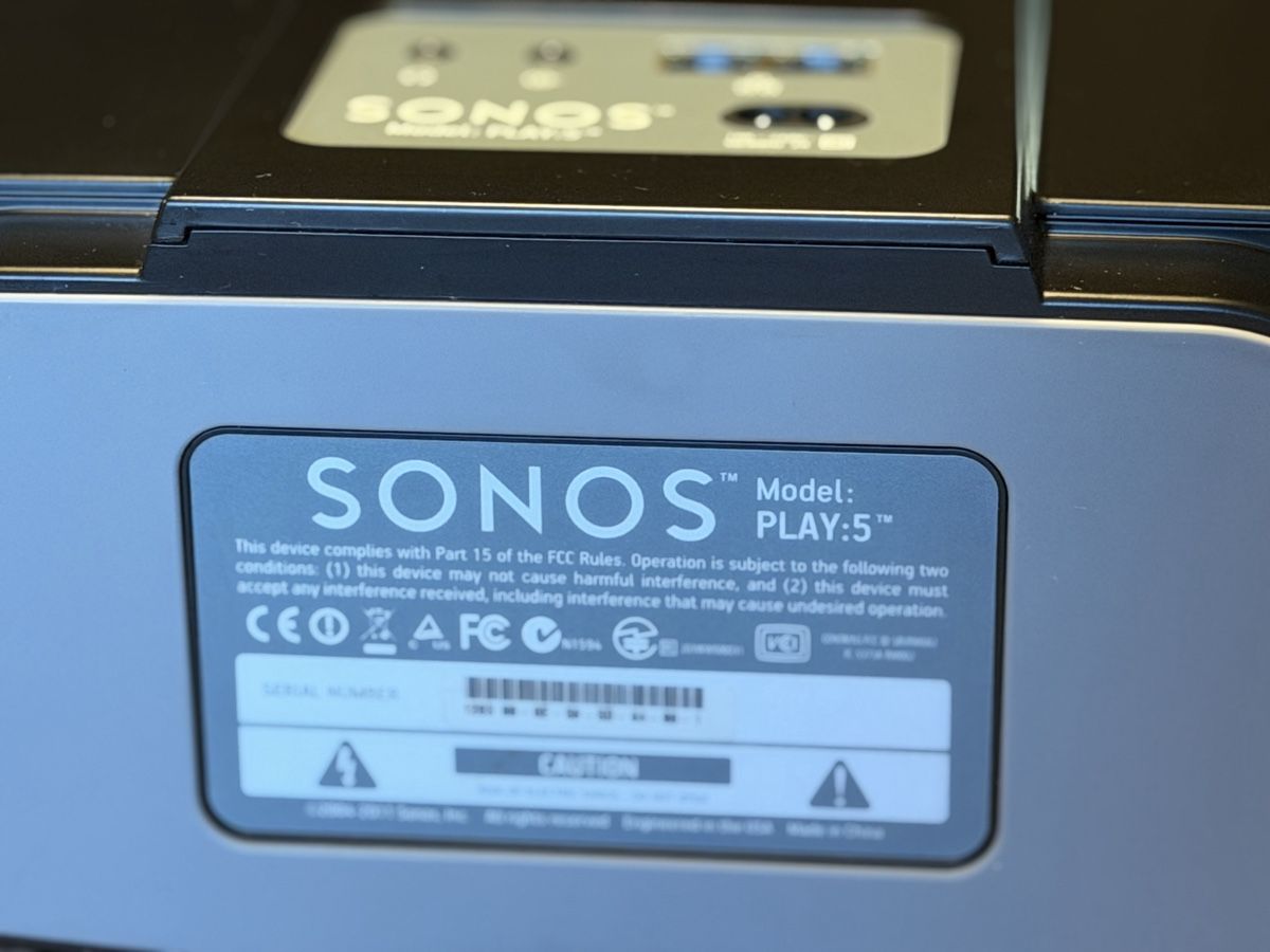 Sonos Haut-parleurs: Sonos PLAY:5 Lautsprecher gebraucht  – D'occasion à Sachseln par Fredihinz 2