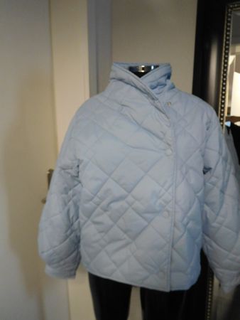 In Wear Wattierte JACKE cooler BLOUSON Gr. 36 hellblau NEU