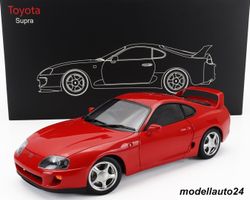 Toyota Supra 3.0 Twin Turbo MK IV (A80) 1993 rot / LCD 1:18