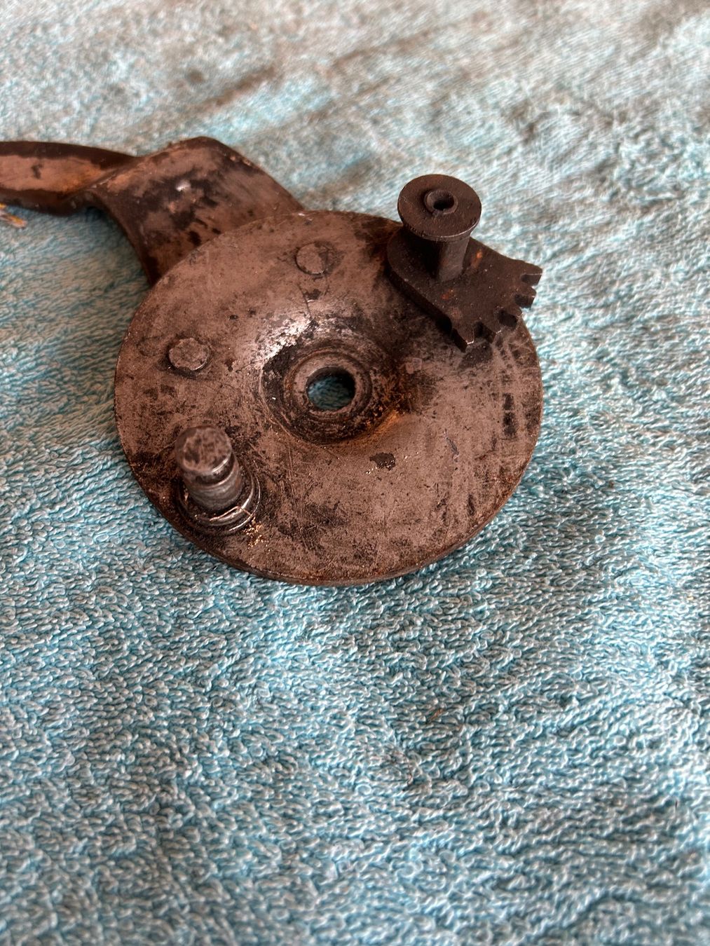 Sachs Parti ricambio per ciclomotori: Sachs Mofa Rücktritt Bremsankerplatte – Usato da Fahrni b. Thun venduto da berger_tuning34 5