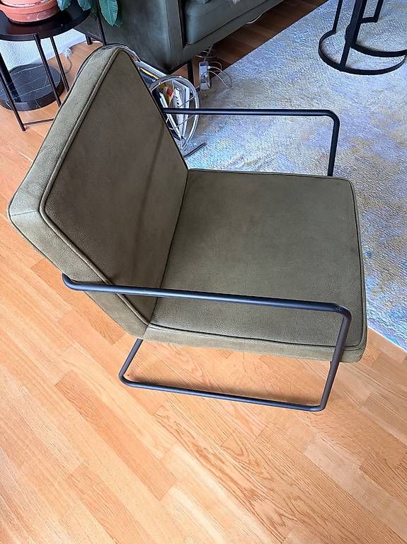 Poltrone: Olivgrüner Design-Sessel – Nuovo e nell'imballaggio originale da Schlieren venduto da fio_7ltb 2