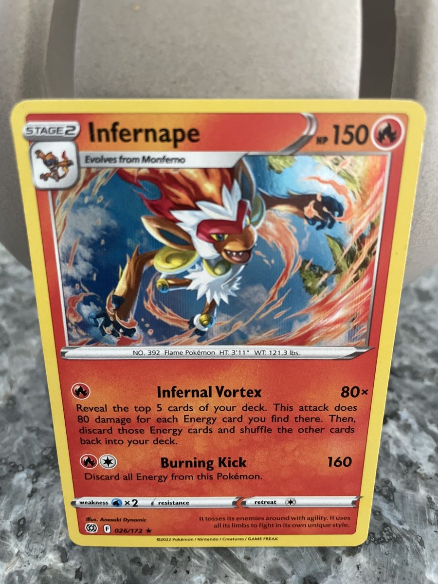 Pokémon Cartes à collectionner: Pokemon Infernape – D'occasion à Ueberstorf par Vmirco