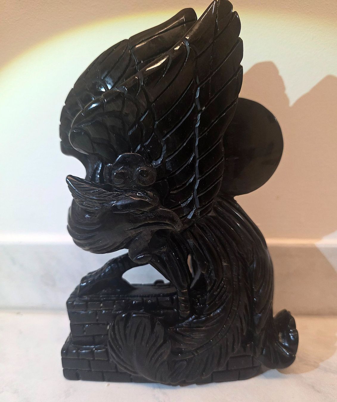Mineralien & Heilsteine: Gold Obsidian Phönix 1.3kg – Neu und originalverpackt aus Matzingen von Shay_Crystalz