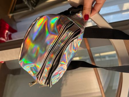 Bauchtasche Holographic Glanz neu