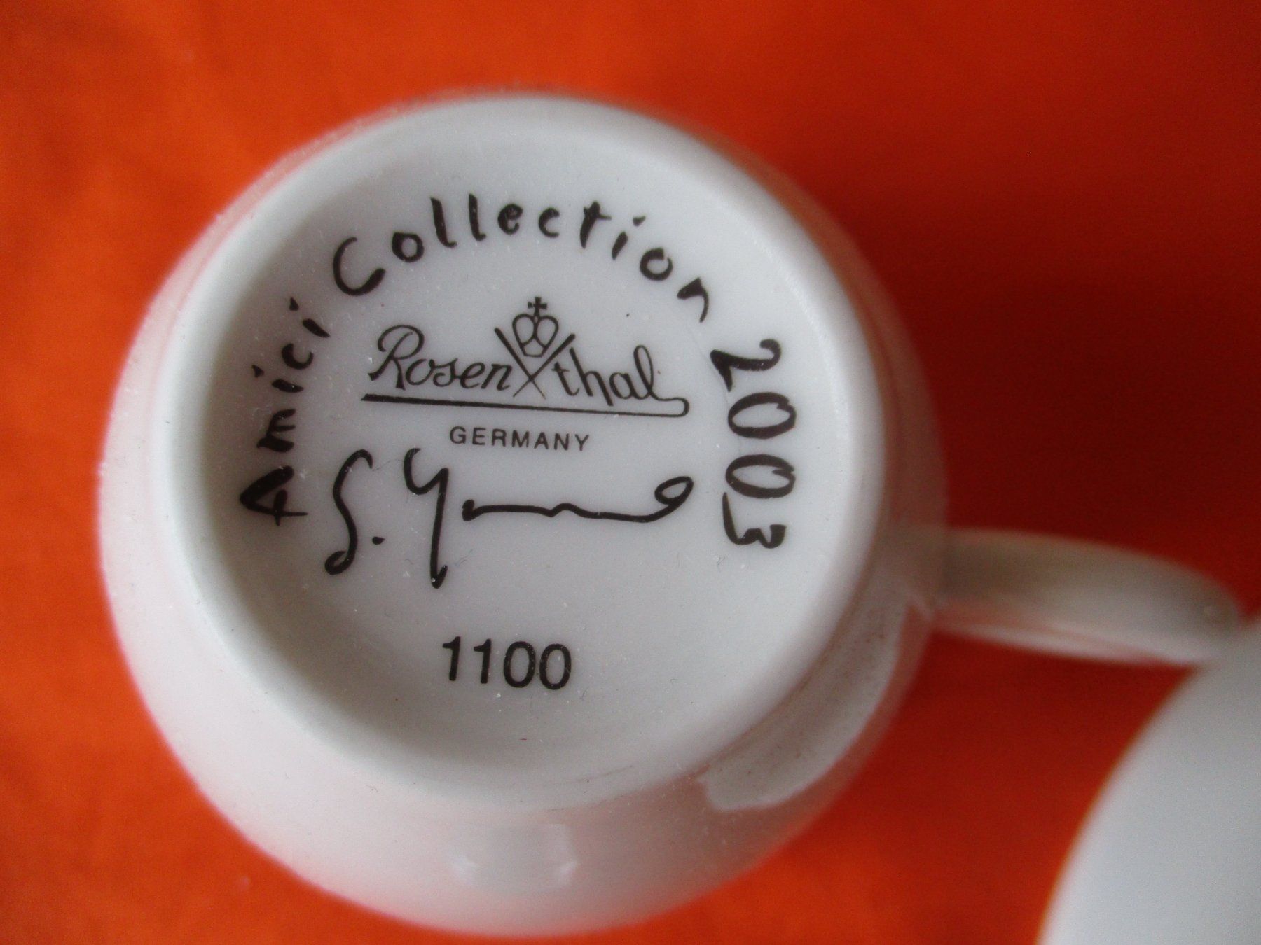 Rosenthal Tazze: Amici Espressotasse 2003 Rosenthal – Usato da Birsfelden venduto da alles-muss-raus 1