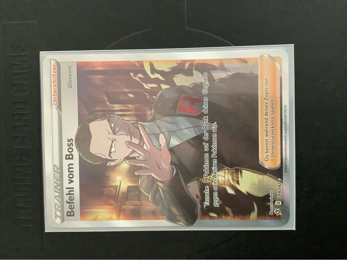 Pokémon Sammelbilder & Trading cards: Befehl vom Boss – Neu (gemäss Beschreibung) aus Koppigen von rwnr