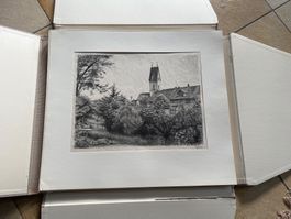 Zürcher Landschaften orig. Lithographien unvollständig!
