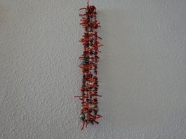 Kette / Koralle Perle Karneol Amethyst