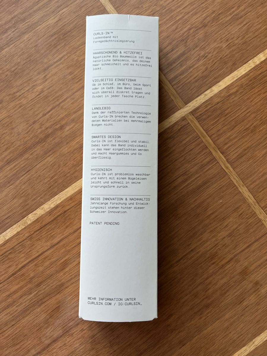Accessori per capelli: Curls-In Lockenband Beige – Nuovo (secondo la descrizione) da Zug venduto da Ratna 1