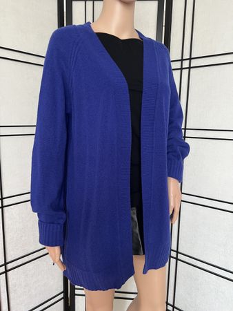 Marc Cain Cardigan, royalblau, Gr. 1/34 gross geschnitten