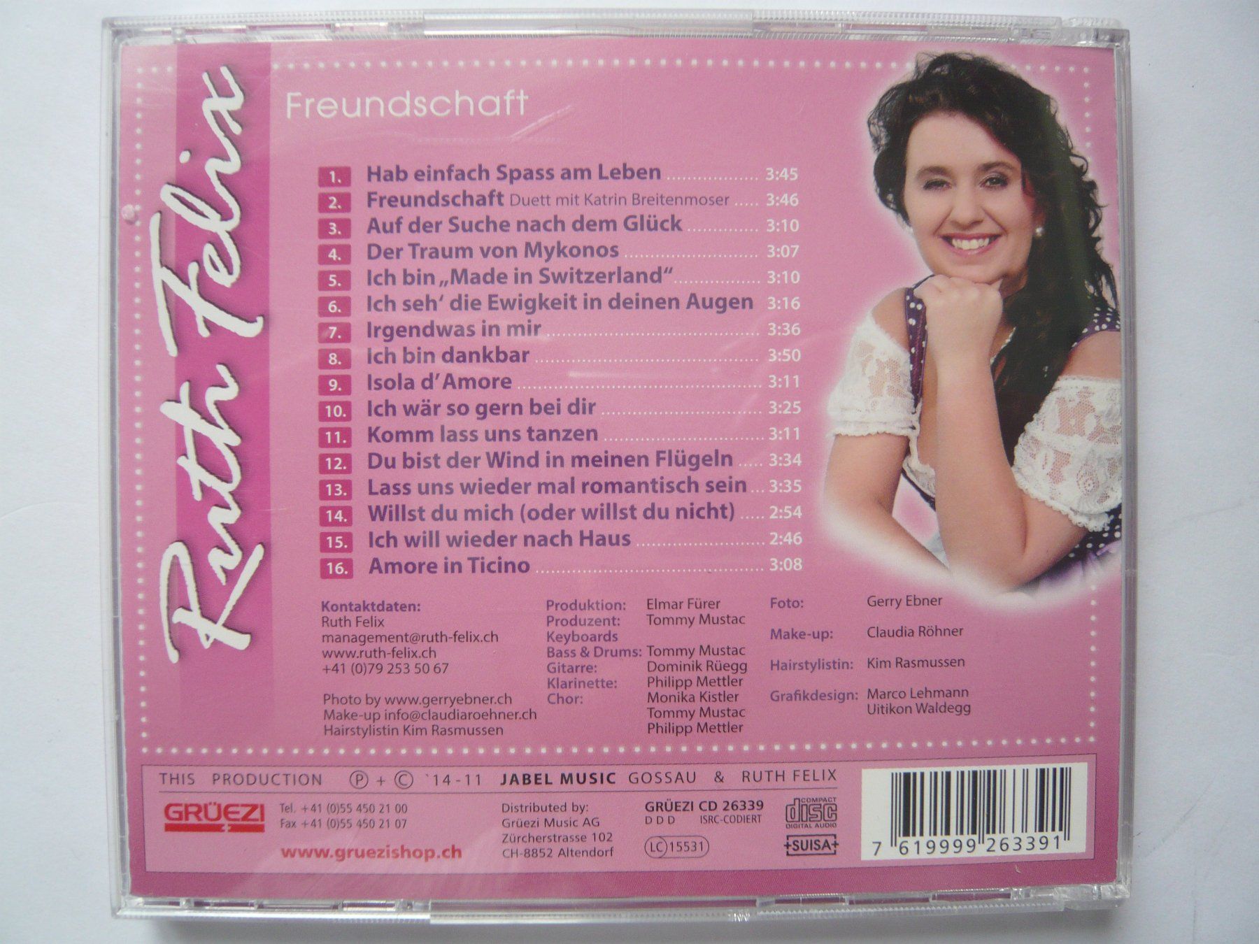 CDs: RUTH FELIX FREUNDSCHAFT – Gebraucht aus Winterthur von Cajun 1