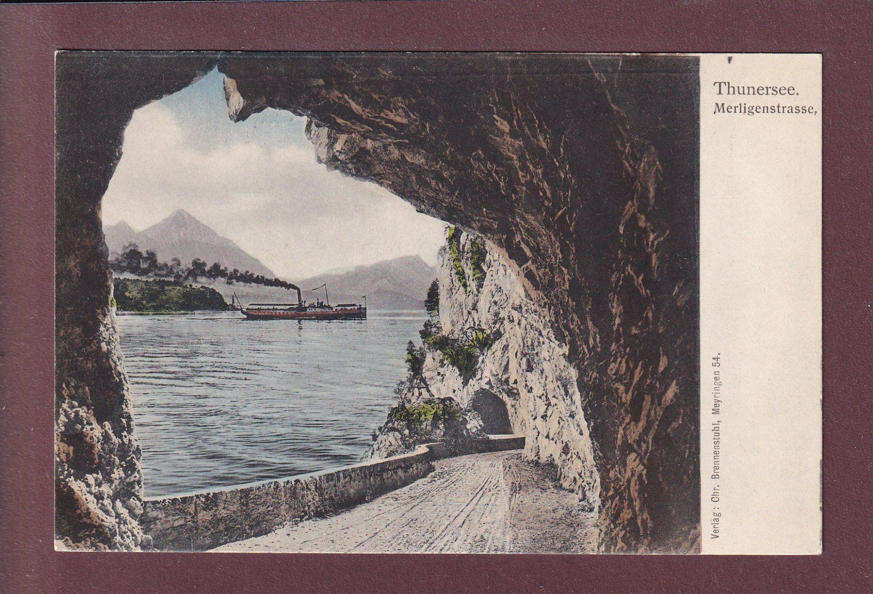 Cartes postales: MERLIGENSTRASSE - Thunersee - Schiff – D'occasion à Pully par nicecards