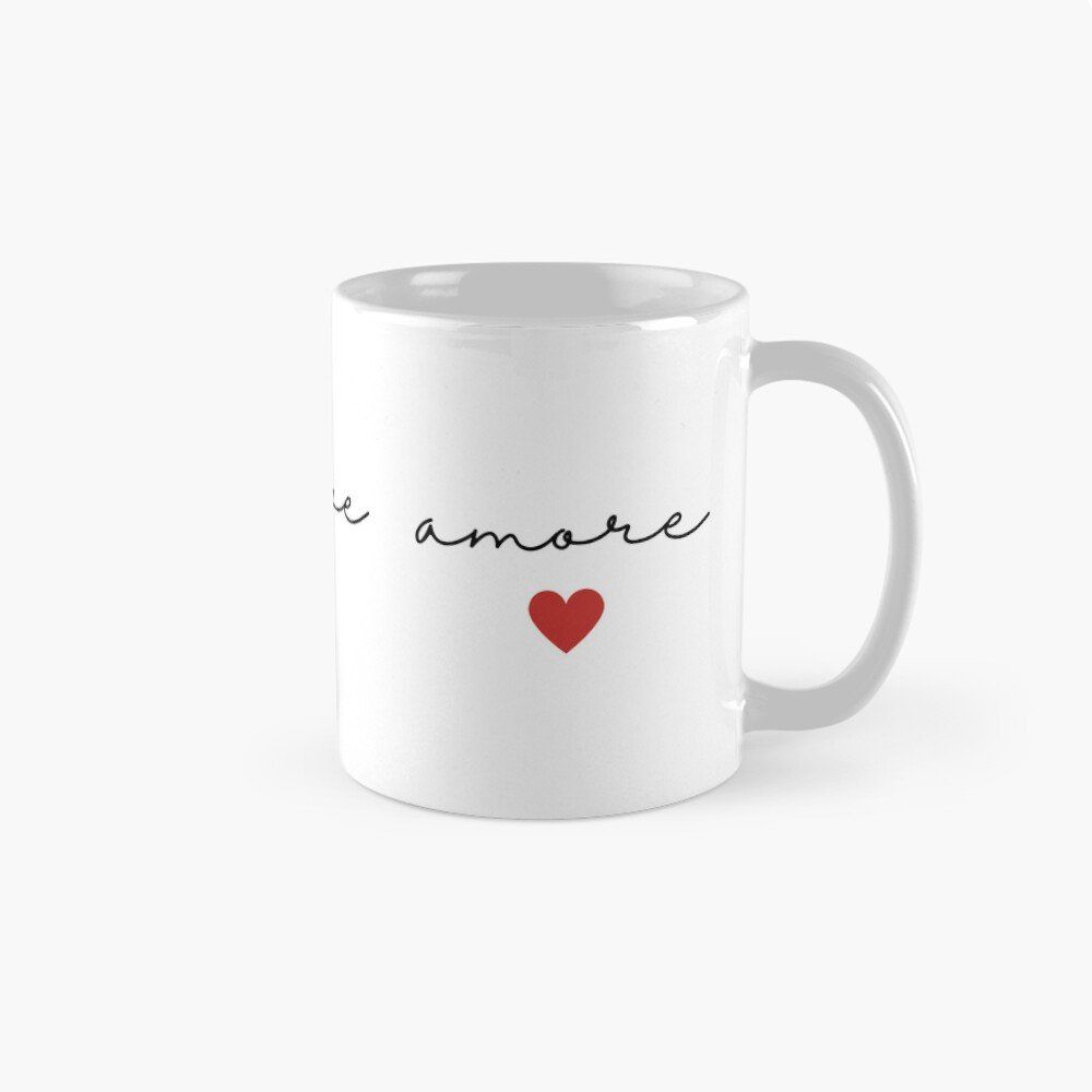 Tassen: Tasse - Amore - inkl. Versand – Neu und originalverpackt aus Basel von Kunterbunt12