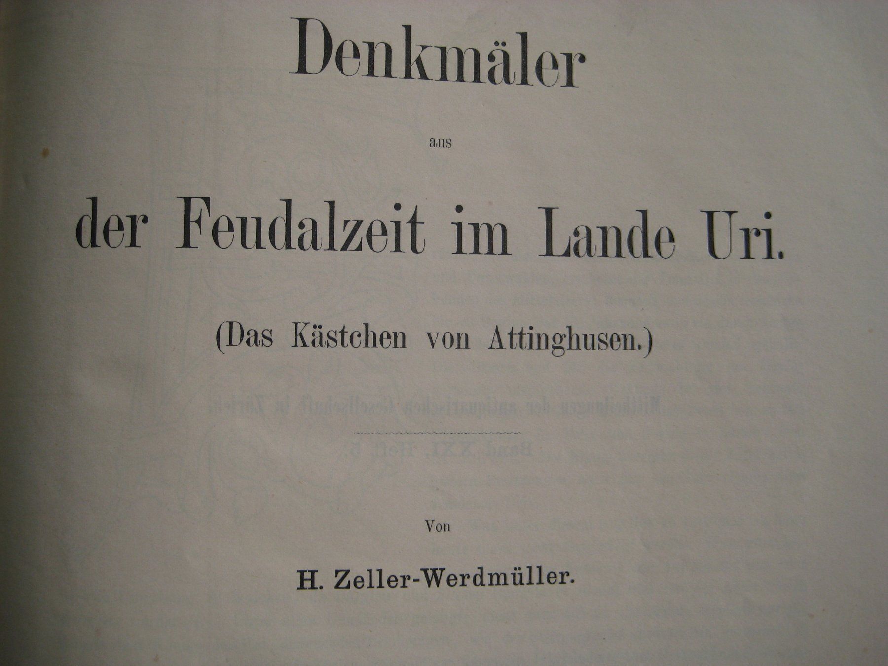 Libri: Das Kästchen von Attinghusen/UR – Usato da Freienbach venduto da retlaw02 1