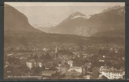 Carte P de 1915 ( Bex et les Alpes Valaisannes )