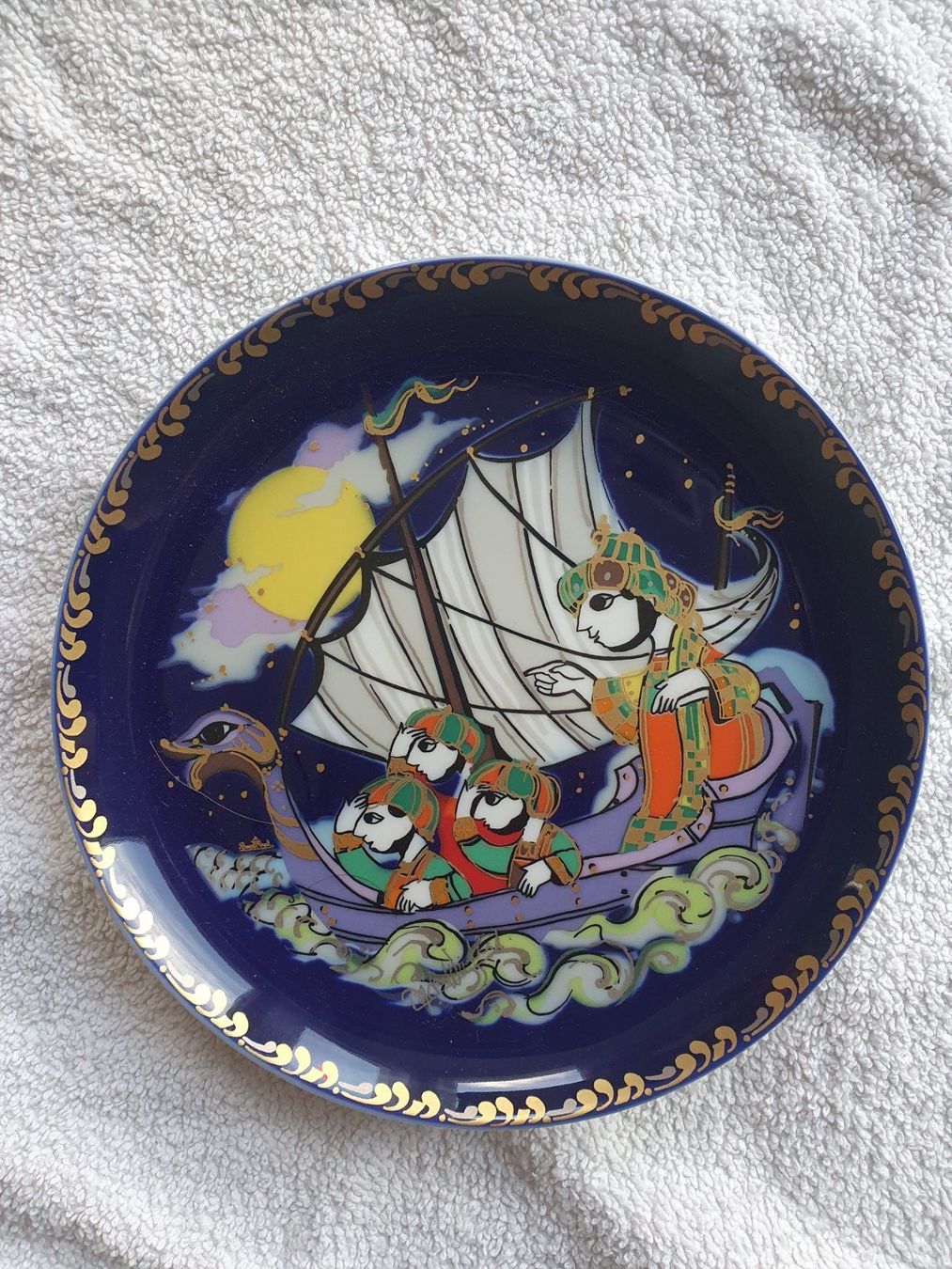 Rosenthal Tutte le decorazioni: Rosenthal Wandteller Sindbad der Seefahrer – Usato da Döttingen venduto da fonzi3 2