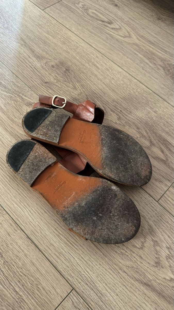 Santoni Damenschuhe: Santoni Ledersandalen – Gebraucht aus Schaffhausen von R_Muzh 6