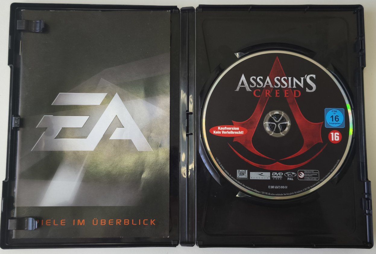 Tutti i DVDs: DVD: Assassin's Creed - 2016 – Usato da Hagendorn venduto da Thom.74 2