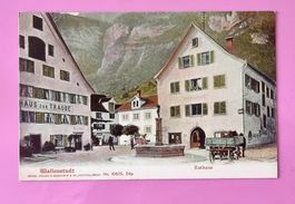 Wallenstadt - Rathaus - Gasthaus Traube