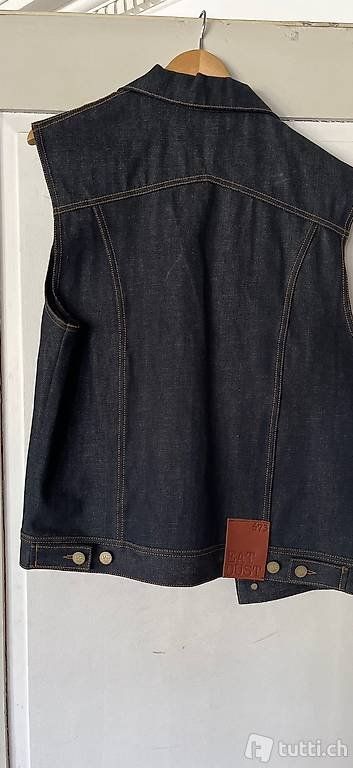 Gilets & Westen: Eat dust selvedge denim weste – Neu (gemäss Beschreibung) aus Hausen am Albis von riviera64 1