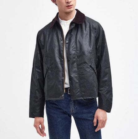 Barbour Wachsjacke OS Transport Farbe Seige Grösse 38 (M)