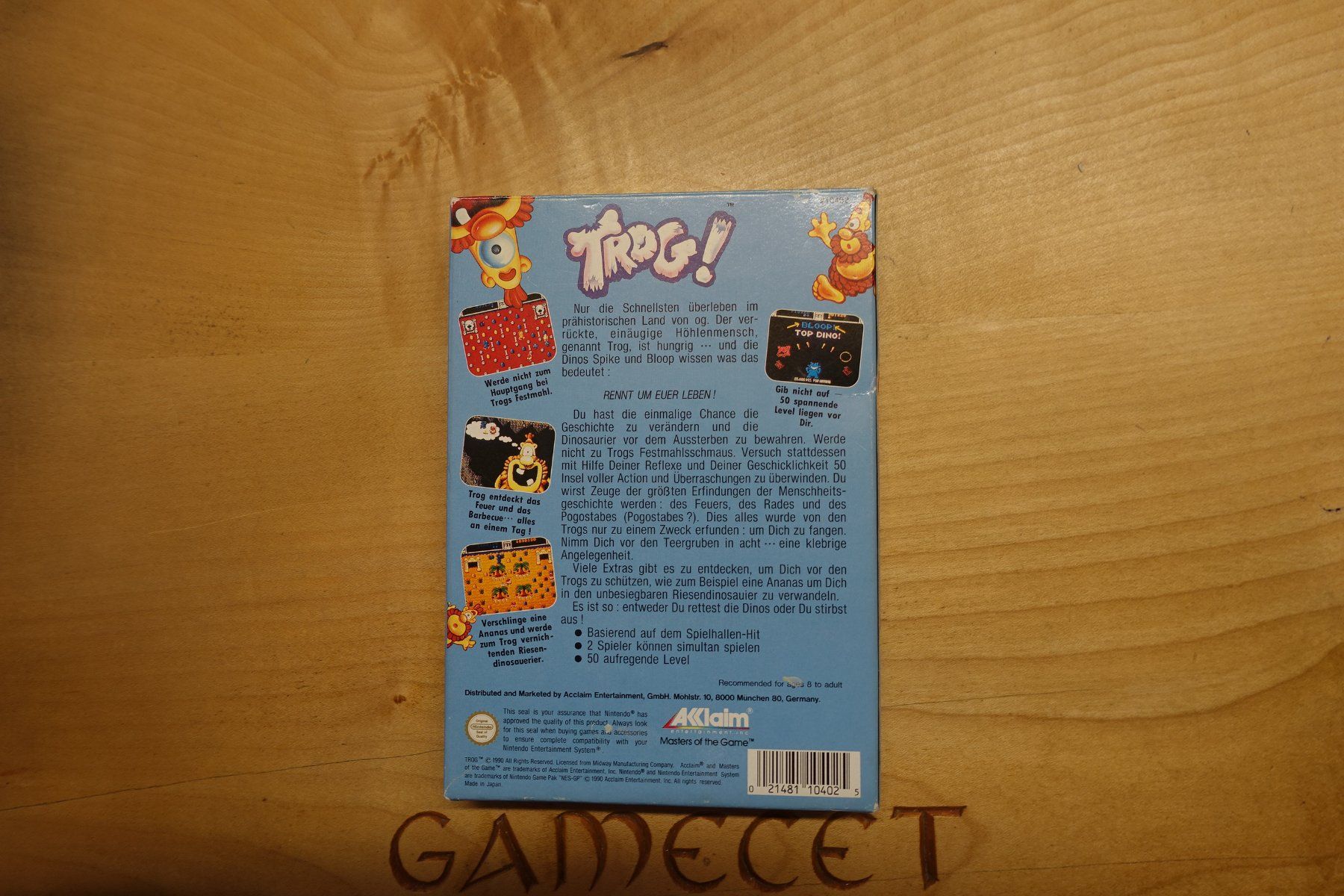 Nintendo Giochi: Trog! – Usato da Steinach venduto da Gamecet 5