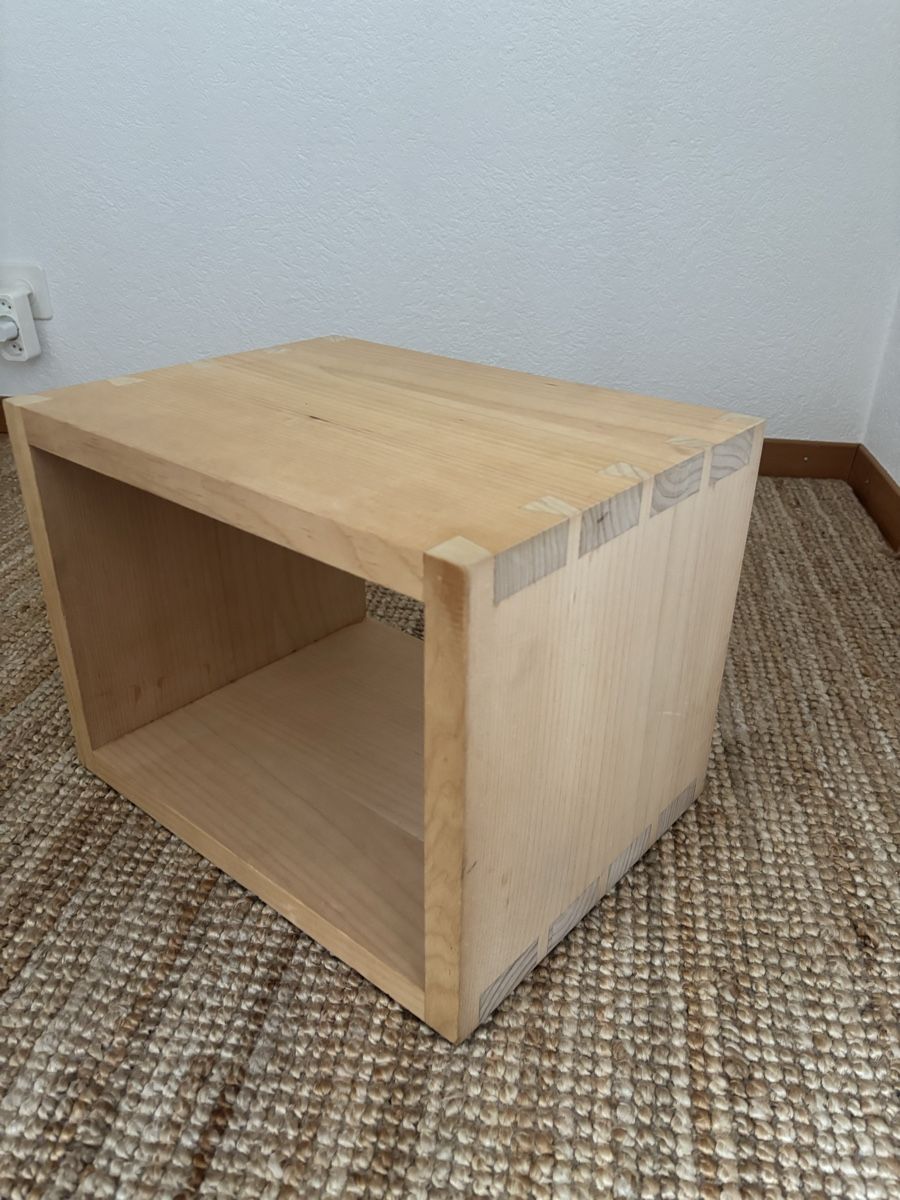 Comodini: Nachttisch/Hocker aus Holz – Usato da Bern venduto da wisemagpie 4