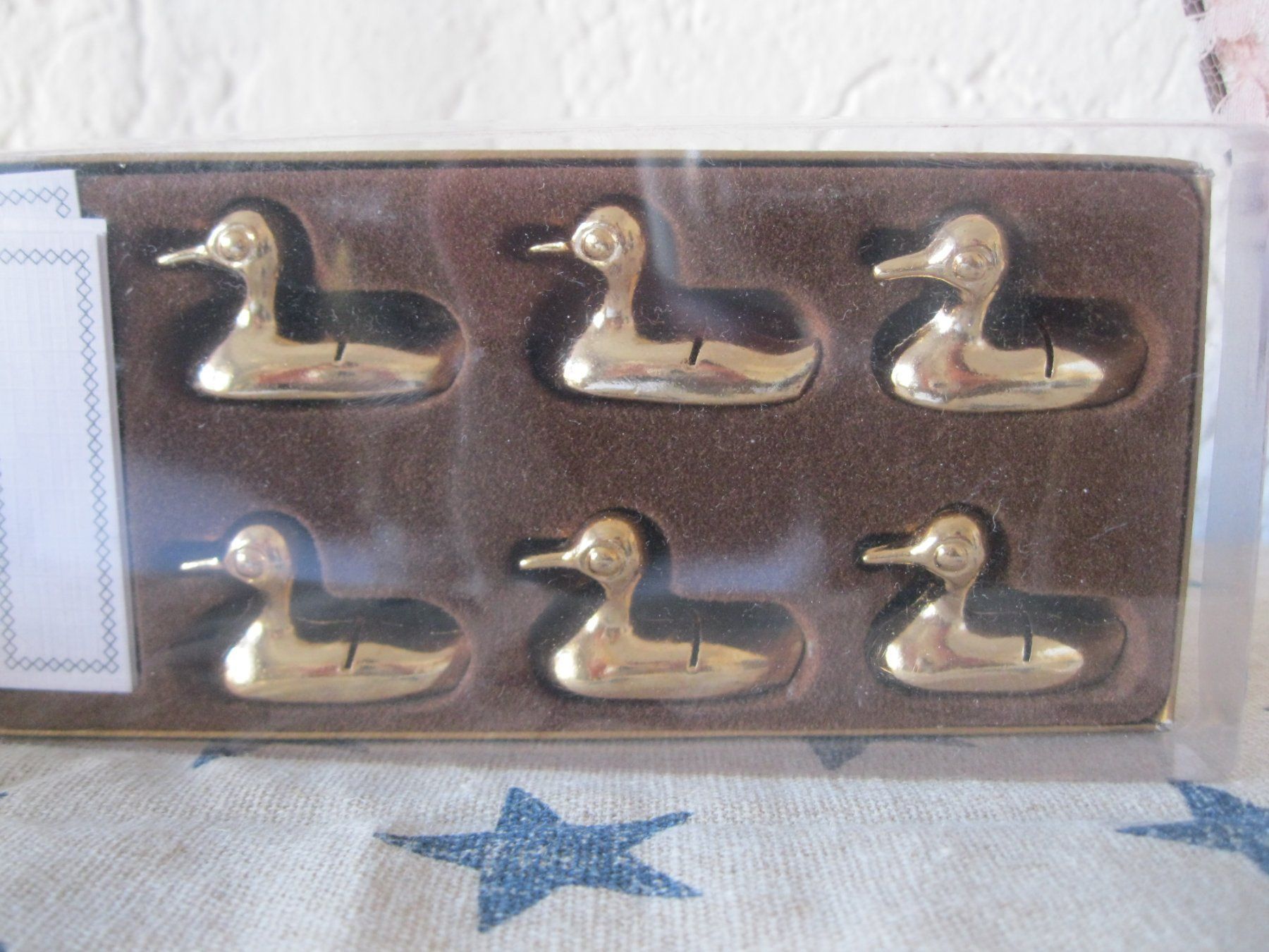 Tutte le decorazioni: Tischkartenhalter Enten – Nuovo (secondo la descrizione) da Bern venduto da aronari