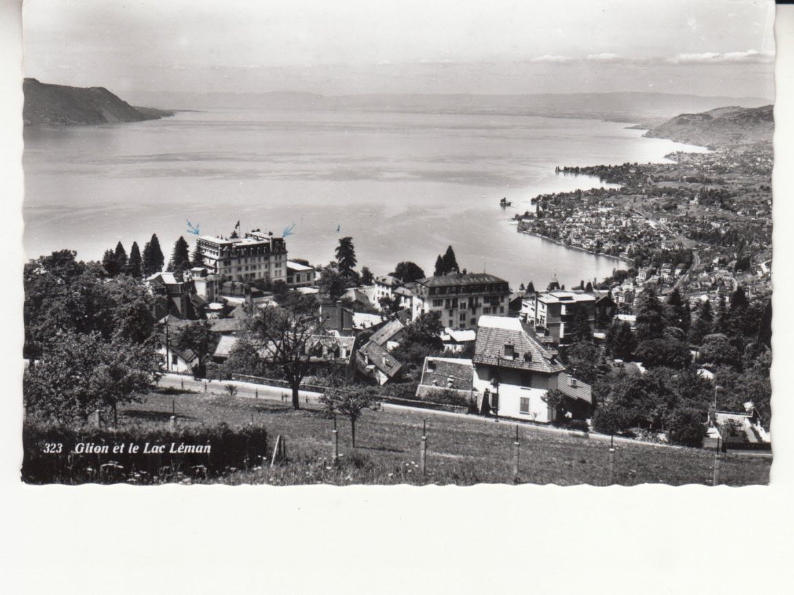 Cartoline postali: Glion 1957 – Usato da Bürglen TG venduto da StampGraf