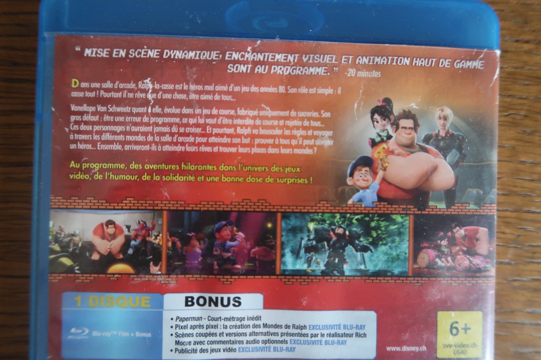 Tutti i DVDs: Blu-ray LES MONDES DE RALPH    Français Anglais – Usato da Porrentruy venduto da tupatup 5