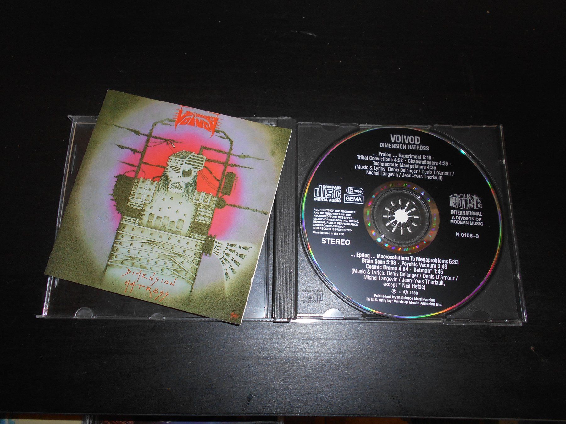 CDs: Voivod – Dimension Hatröss / 1988 – Gebraucht aus Aarberg von witchhunter01