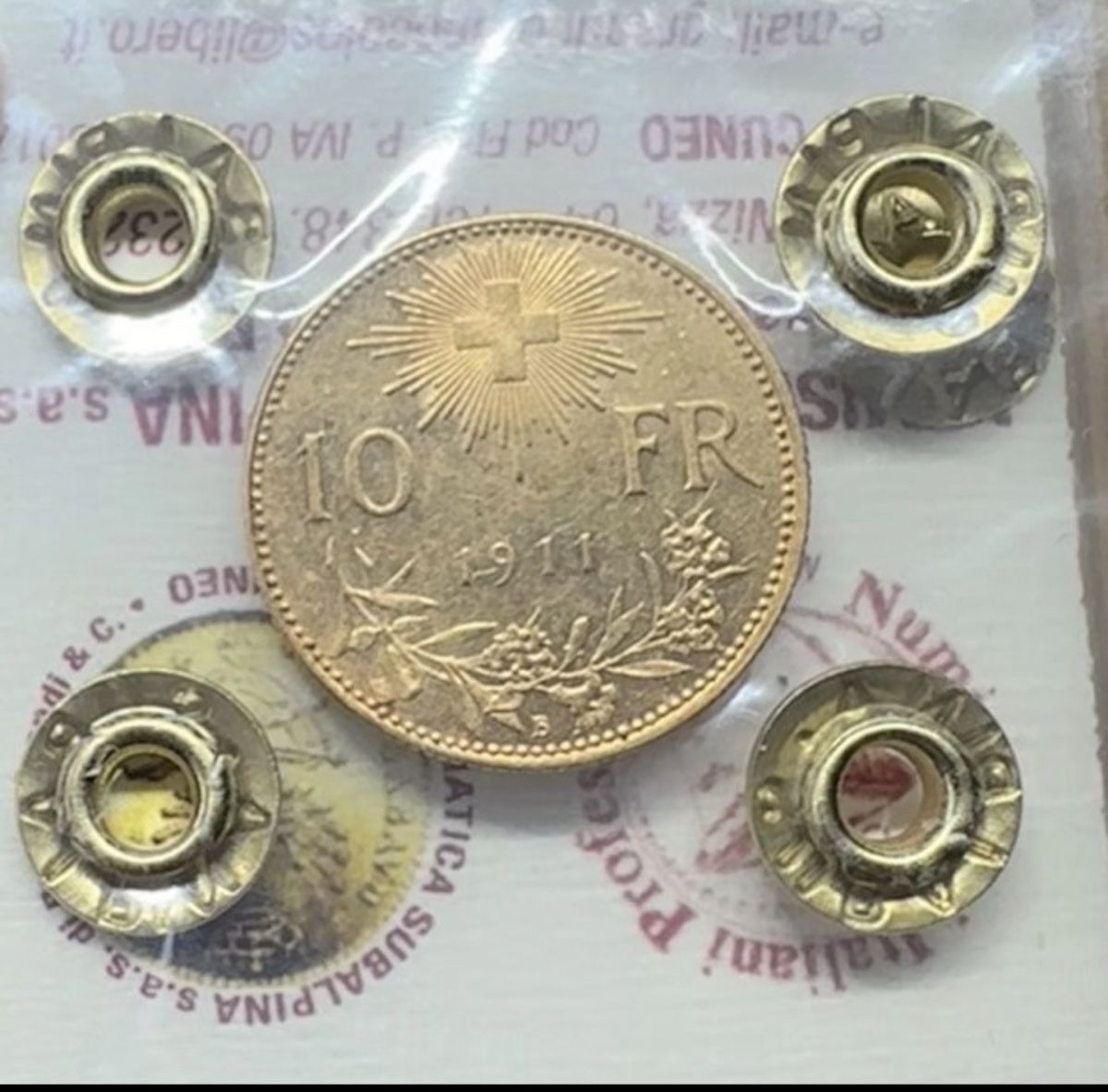 Tutti le monete: 10 Fr 1911 fast Stgl. – Usato da Basel venduto da Muchachoo 1
