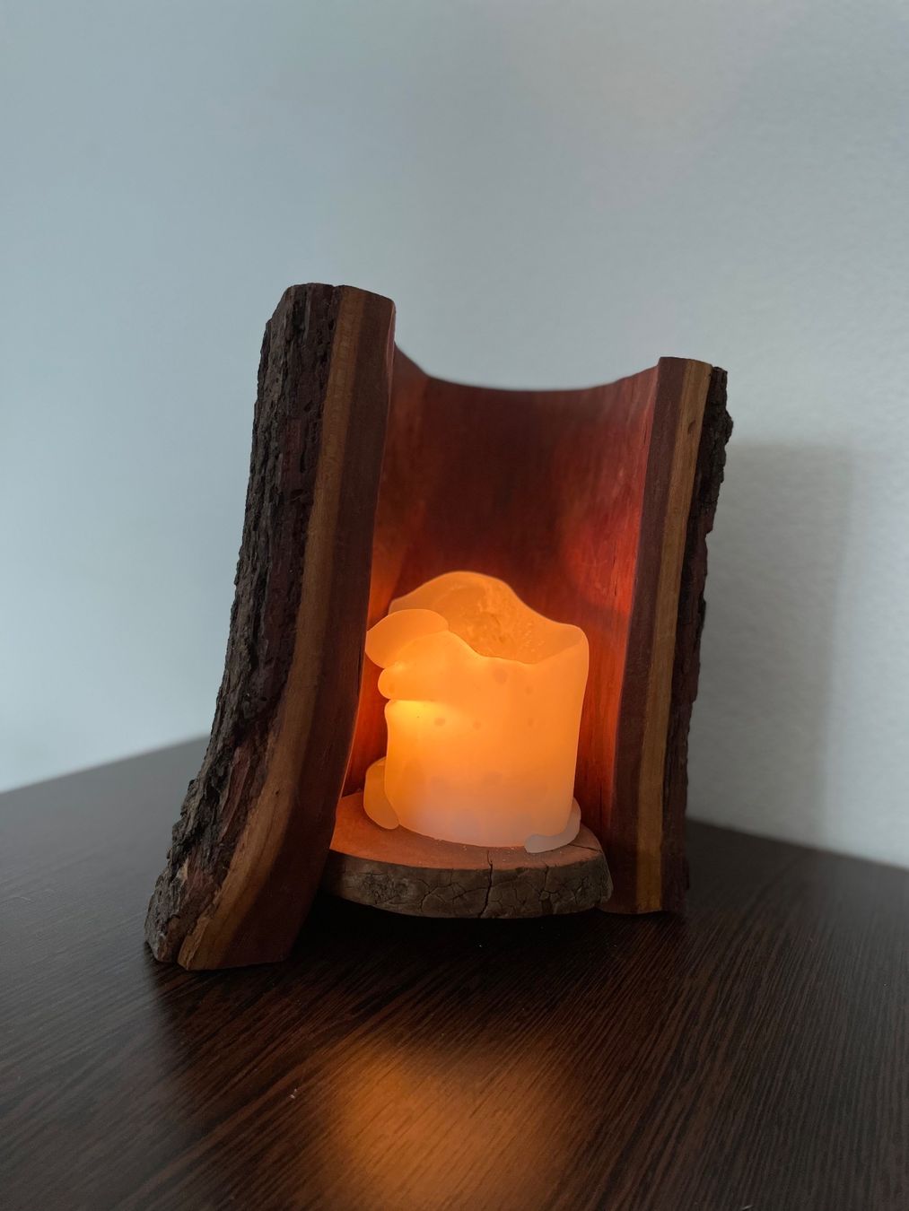 Kerzenständer: Kerzenständer – Gebraucht aus Brunnen von Holz-style 1