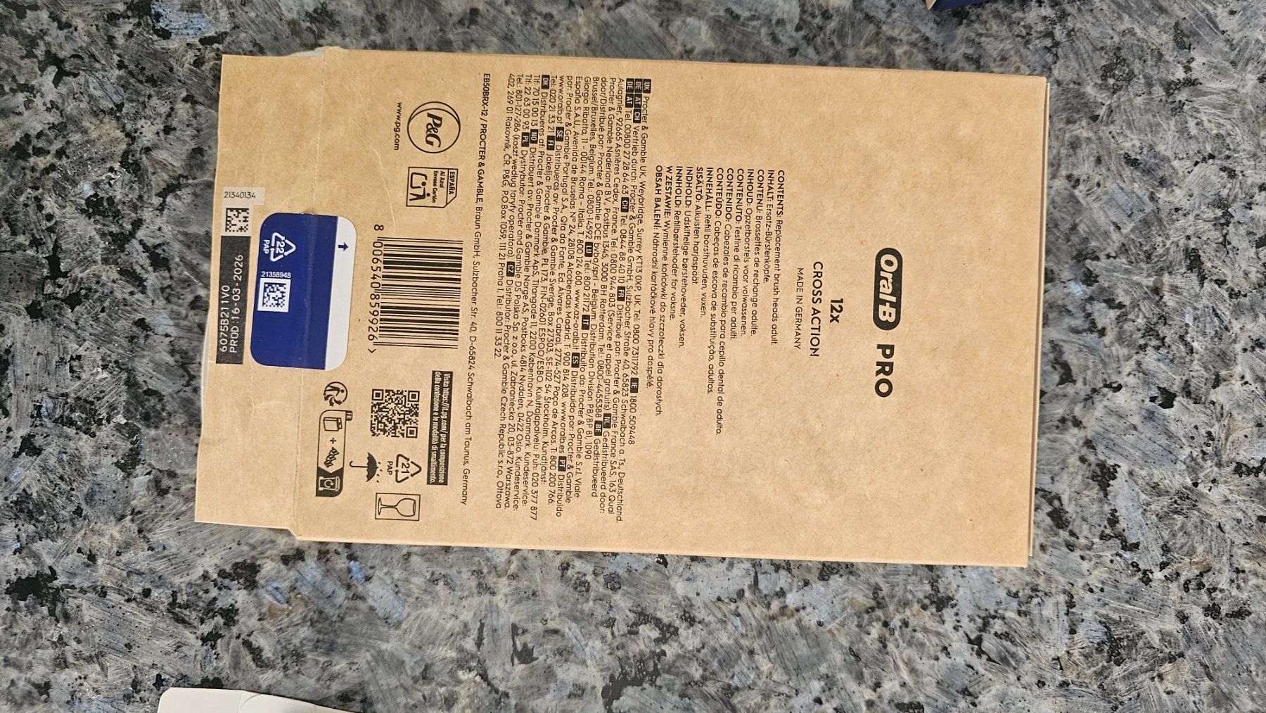 Oral B Cura dei denti: Zahnbürstenkopf Oral B 12.Stück – Nuovo e nell'imballaggio originale da Chur venduto da Norbi7 1