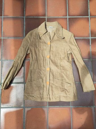 coole vintage Manchester-Jacke 1970er Jahre Grösse 40